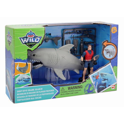 Wild Quest 鯊魚及潛水員套裝