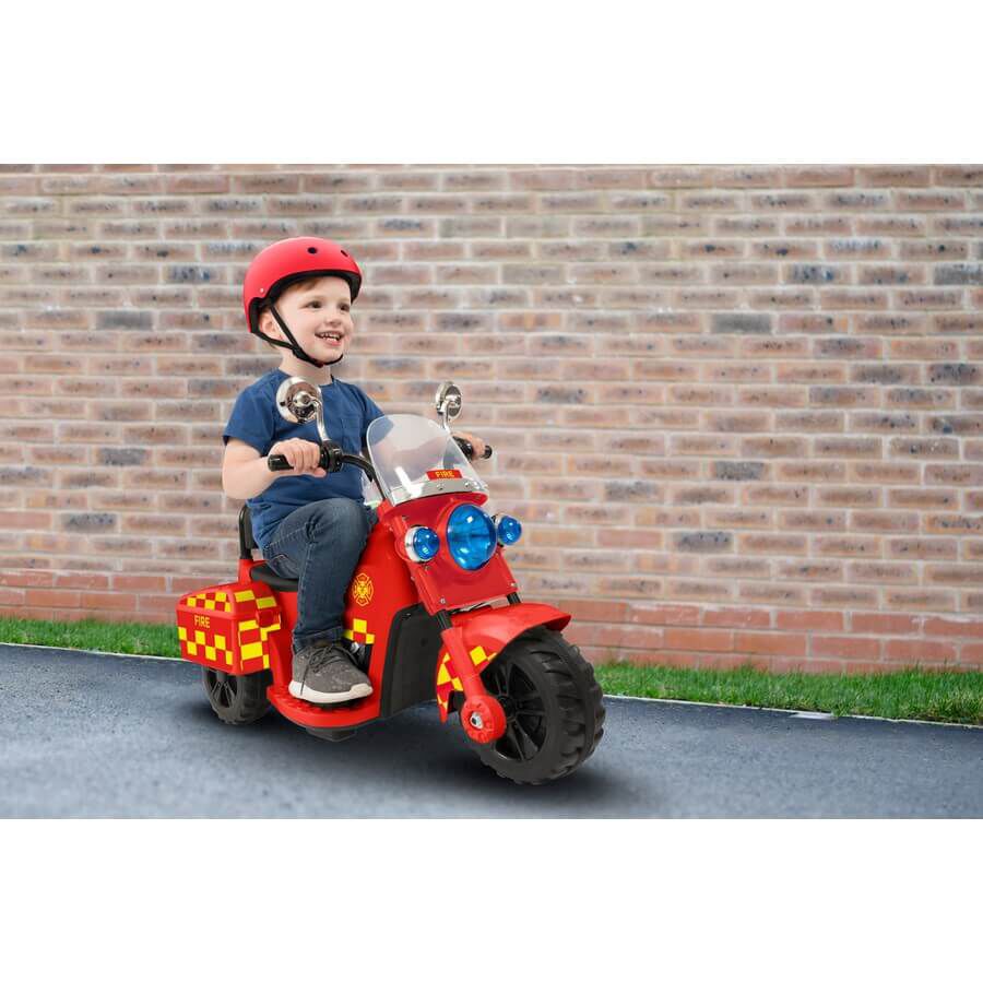 Evo 6V Electronic Fire Trike Toys