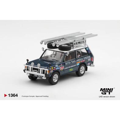 (網店預購) MINI GT Range Rover 1971 British Trans-Americas Expedition (VXC-765K)/ Blister Packaging (預計2027年1月發貨)