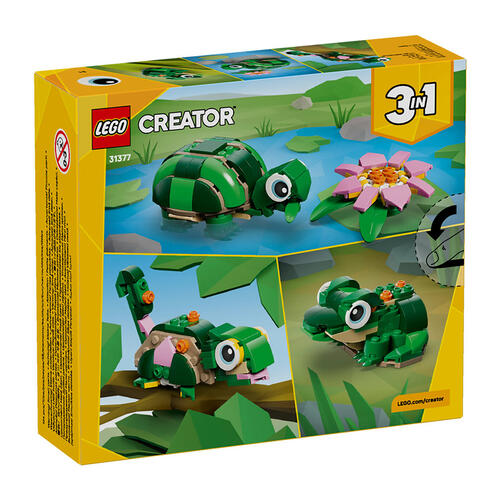 LEGO樂高創意系列 烏龜和睡蓮 31377