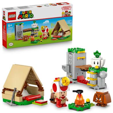 LEGO樂高超級馬利歐系列 奇諾比奧隊長的營地 72040