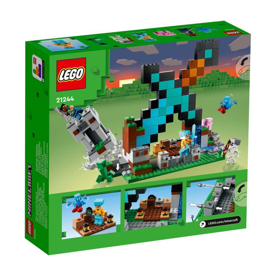 Lego minecraft sword pack on sale