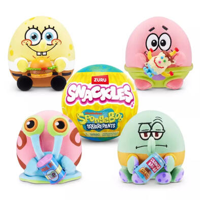 Zuru Snackles Spongebob Squarepants 5" Capsule Blind Box (1 Pcs)