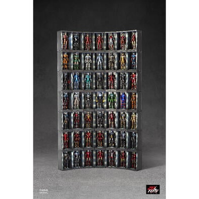 (網店預購) ZD Toys 鋼鐵奇俠 全48組 (附全息投影效果的裝甲格納庫) (預計2026年12月發貨)