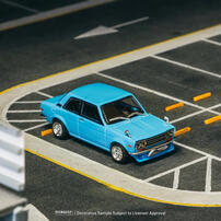  Tarmac Works 車仔 1/64 Datsun 510 Light Blue
