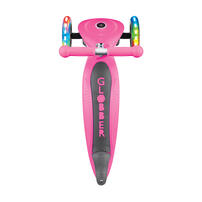 Globber高樂寶 發光折疊滑板車 (粉色)