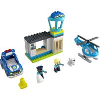 LEGO樂高得寶系列 警察局和直升機 10959