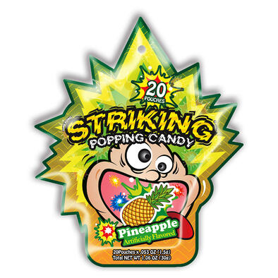Striking Pineapple Popping Candy 30 Gram