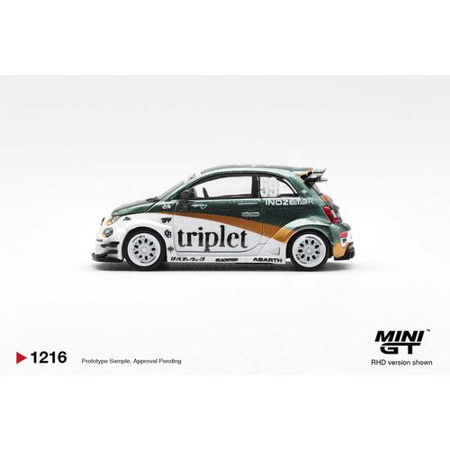  (Pre-order) MINI GT Abarth 595 Lb-Works Ty Edition (Expected July 2026)