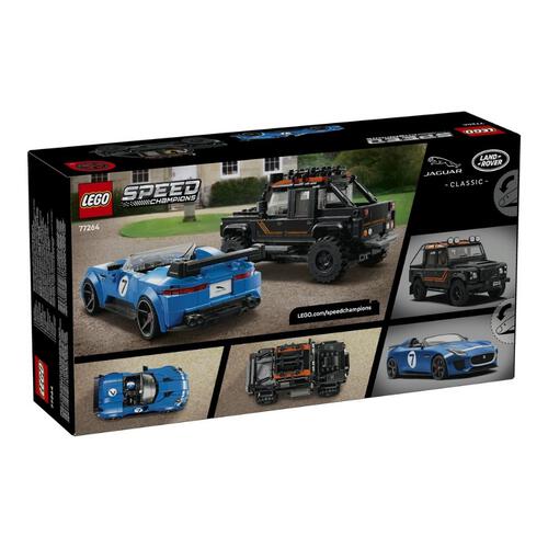 LEGO樂高超級賽車系列 Jaguar Project 7 & Land Rover Defender 77264