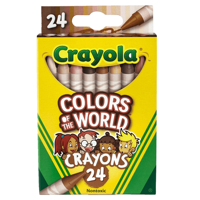 Crayola繪兒樂 世界色彩蠟筆24色