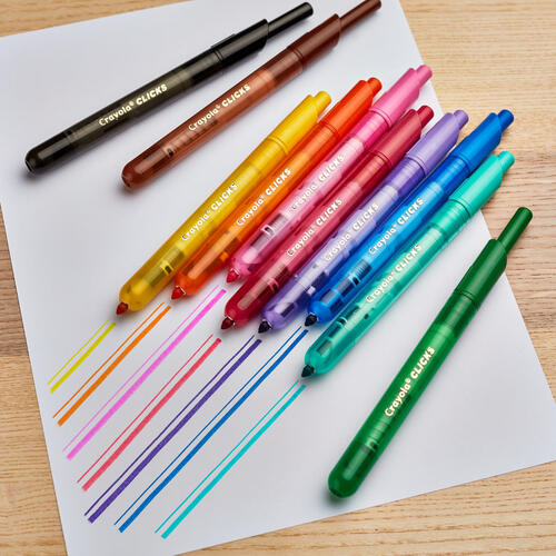 Crayola繪兒樂 10支可水洗伸縮水彩筆