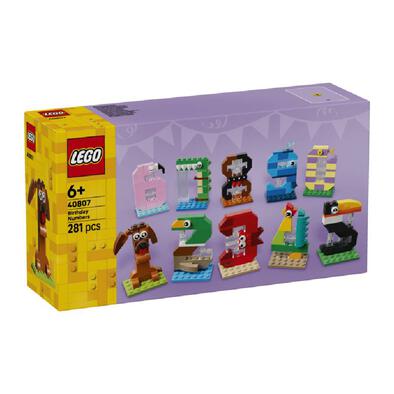 LEGO 生日數字 40807
