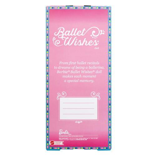 Barbie芭比 收藏系列-Ballet Wishes
