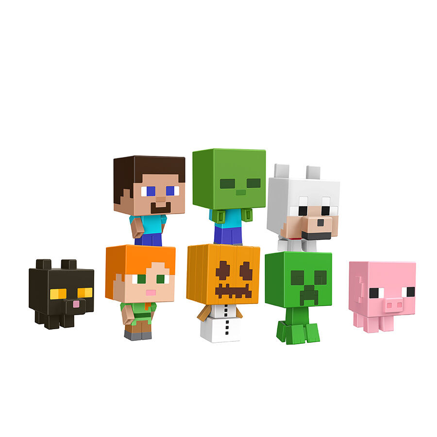 Minecraft Mob Head Minis Assortment Figures - Assorted | Toys