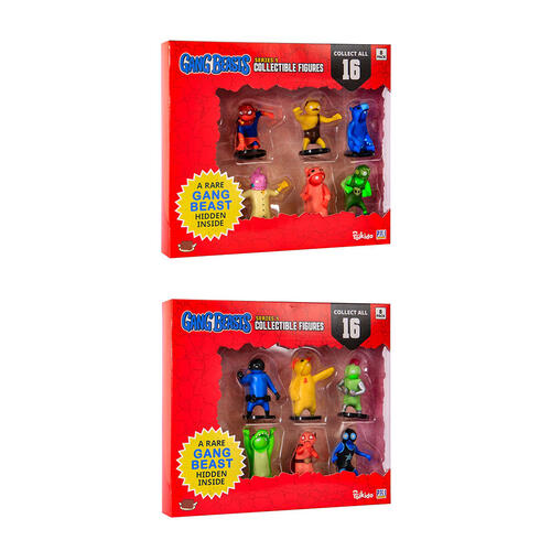 Gang Beasts Figure 8 Pack Deluxe Box - Assorted