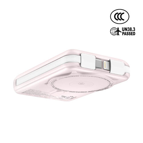 (特別訂購)XPower x Sanrio My Melody M10C+ 6合1 10000mAh多功能迷你20W PD3.0+磁吸無線快充移動電源