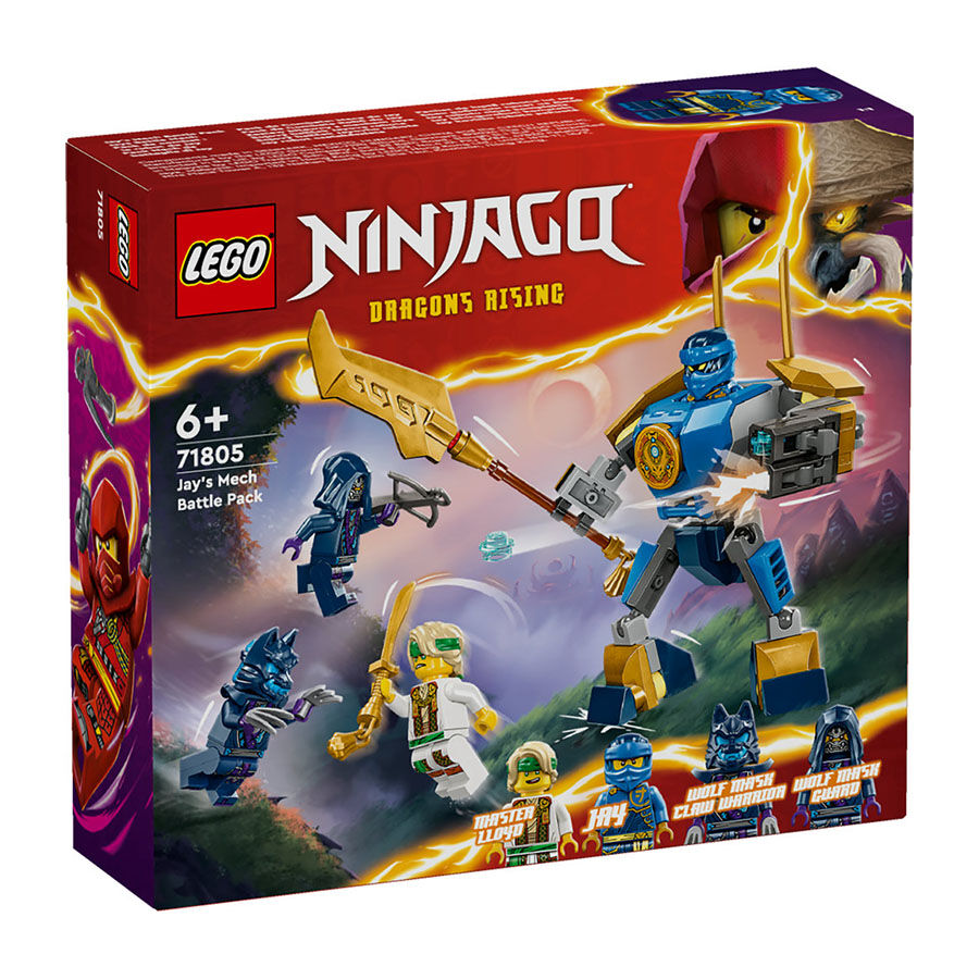 LEGO Ninjago Jay s Mech Battle Pack 71805 Toys