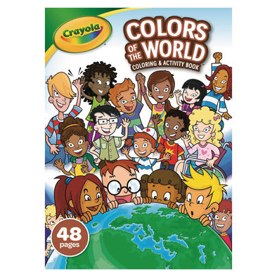 Crayola Color Of The World Coloring Activity