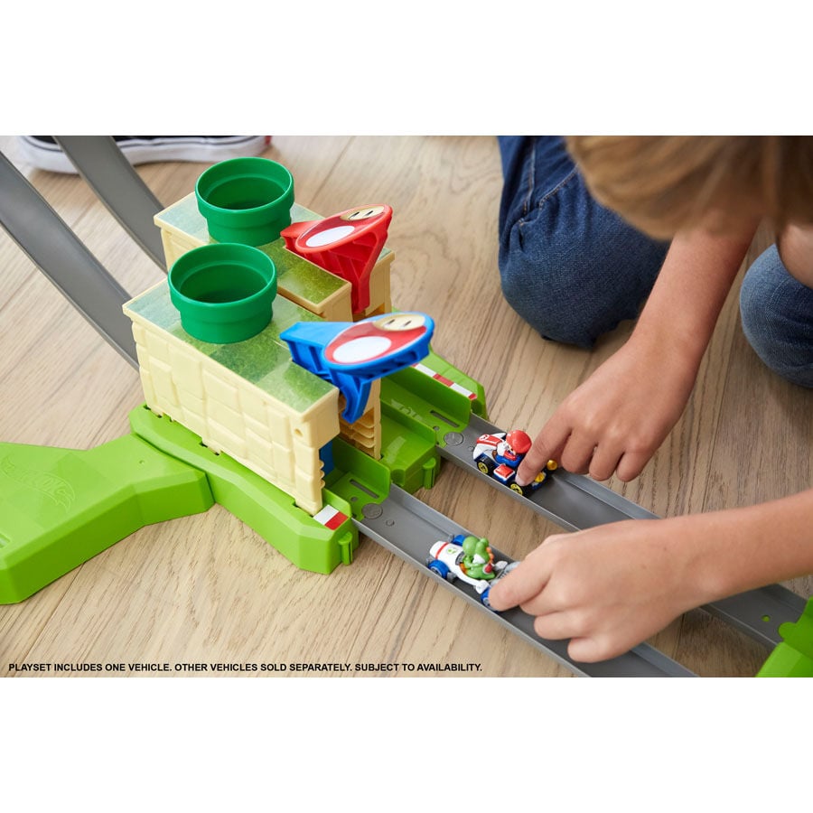 hot wheels mario kart circuit lite track set