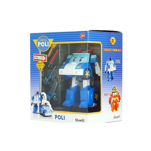 Robocar Poli Transforming Robot  With Lighting - Poli