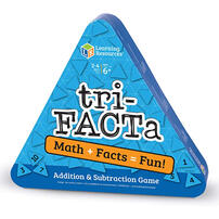 Learning Resources Tri-Facta Addition & Subtraction Game