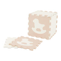 Baby Star 9塊裝動物併接遊戲地墊 - 白馬