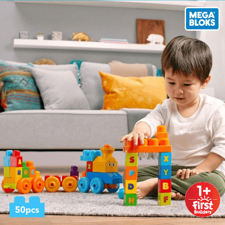 Mega bloks first builders train deals