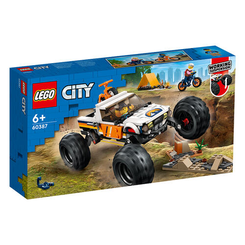 LEGO樂高城市系列 4x4 越野車冒險 60387