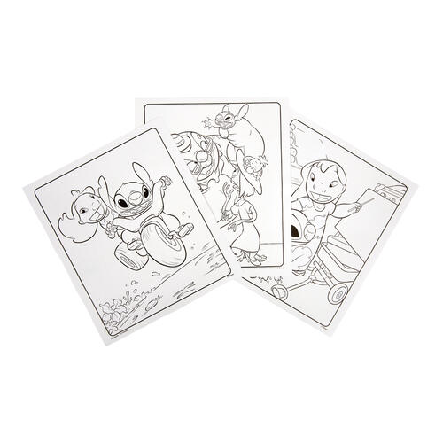 Crayola繪兒樂 迪士尼史迪仔神奇顯色填色冊