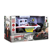 Sharper Image  Toy RC Formula Flex Racer Doodle - Red and White