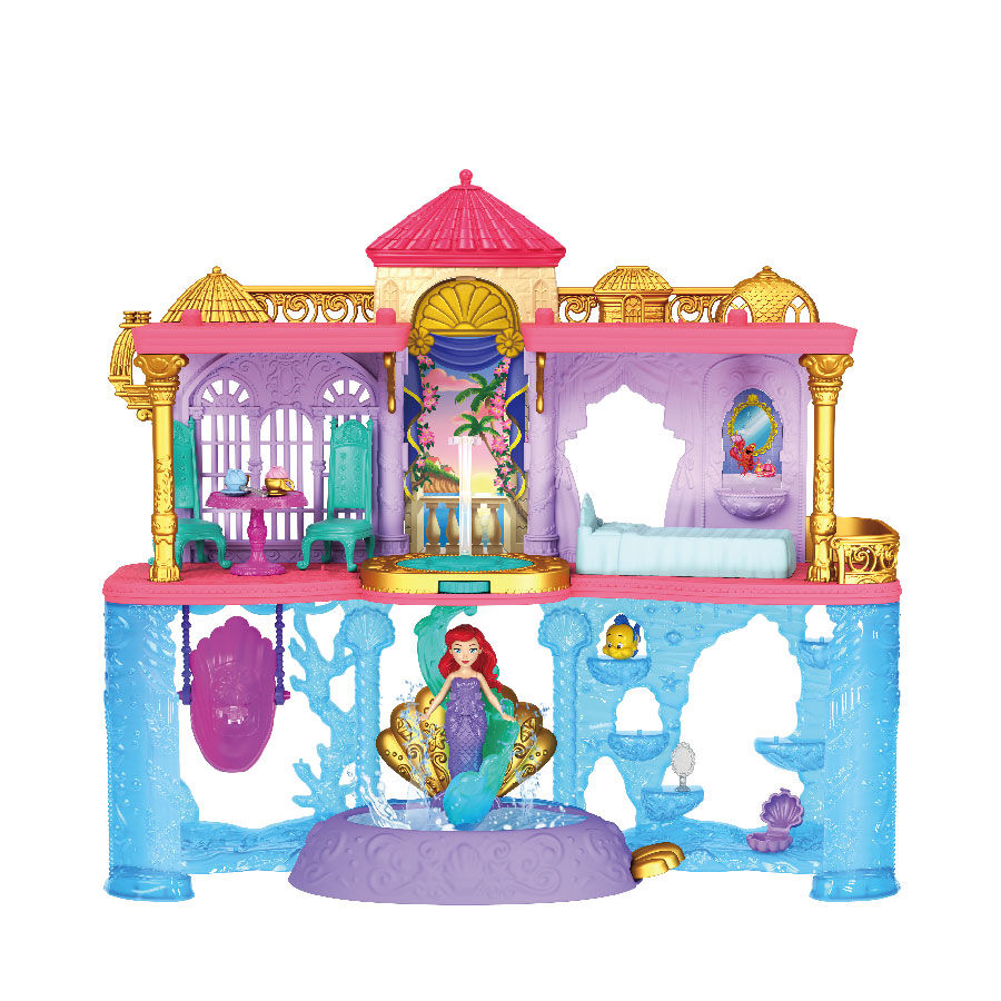 Kidkraft disney princess ariel land to sea castle shop dollhouse