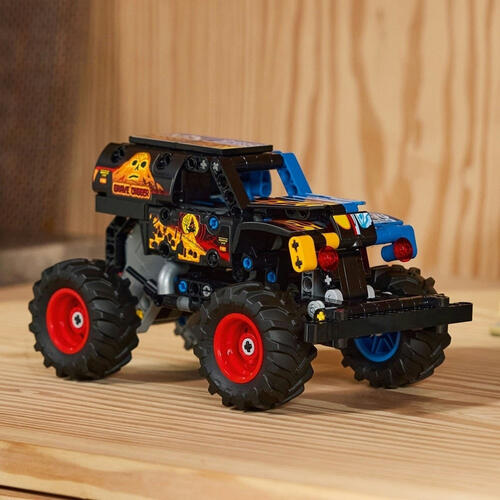 LEGO樂高機械組系列 Monster Jam Grave Digger 火與冰 42219