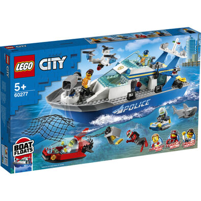 LEGO樂高城市系列 警察巡邏艇 - 60277  