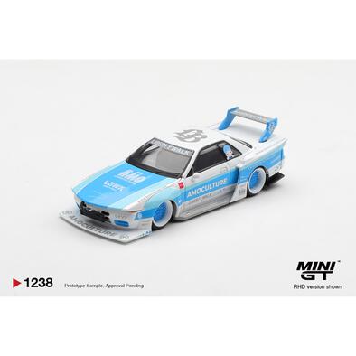 (Pre-order) MINI GT Nissan Skyline Gt-R (R32) Lbwk Kaido Works Amoculture/ Blister Packaging (Expected October 2026)