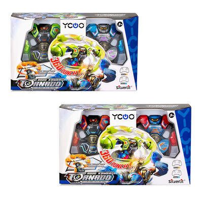 SilverLit Robo Kombat Tornado Battle Pack - Assorted (1 Pc)