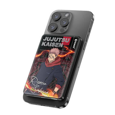 XPower Jujutsu Kaisen M10K  3 In 1 PD 3.0 10000mAh Ultra-thin Aluminium Power Bank - Sukuna