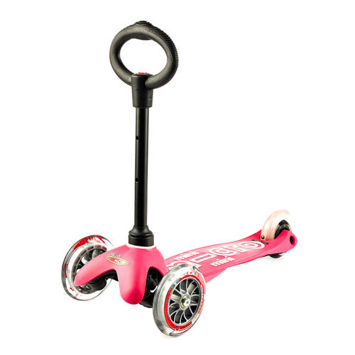 Micro Mobility 【升級版】迷你三合一滑板車 - 粉紅色
