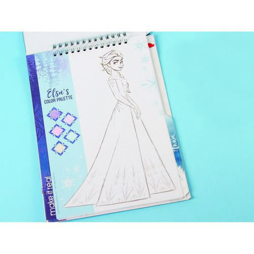 Make it real Disney Frozen 2 Fashion Design Sketch Book