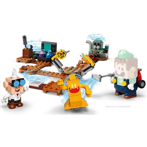 LEGO樂高超級瑪利歐系列 Luigi’s Mansion Lab and Poltergust 擴充版圖 71397