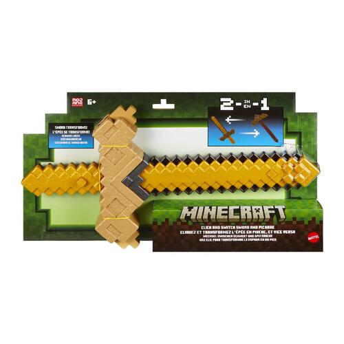 Minecraft Click And Switch Sword And Pickaxe Roleplay