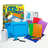 4M Kidzmaker Dinosaur Rub Art Studio