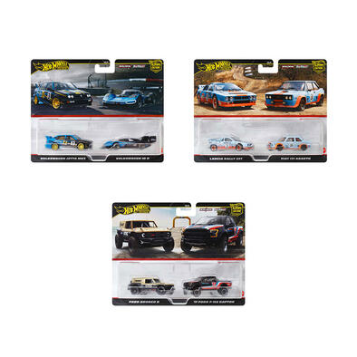 Hot Wheels風火輪 汽車文化雙車套裝 - 隨機發貨