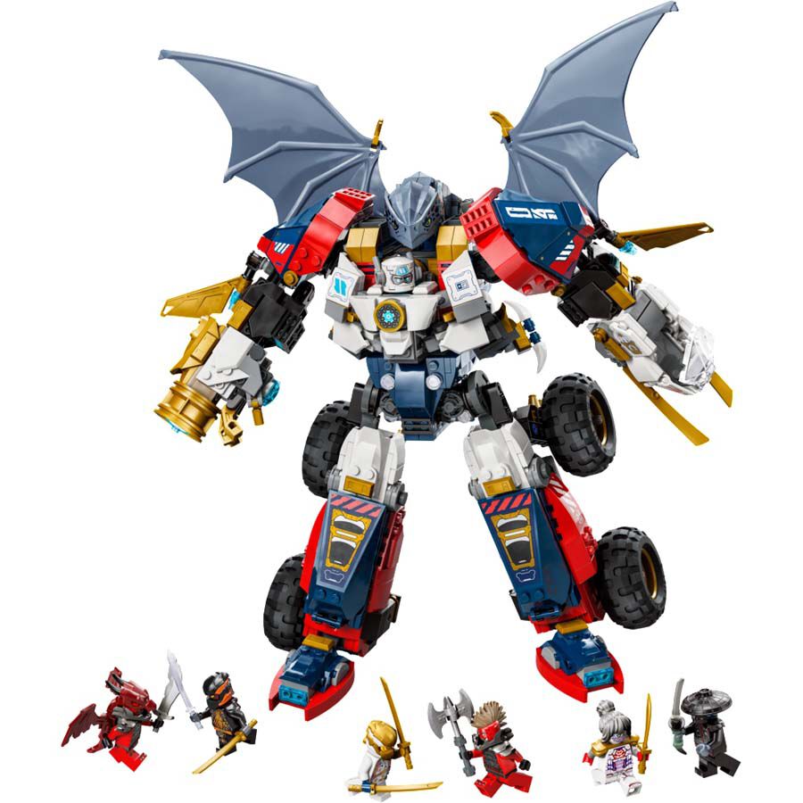 LEGO樂高幻影忍者系列冰忍的終極合體機械人71834 | 香港玩具“反”斗城