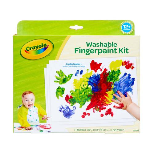 Crayola繪兒樂 可水洗手指繪畫裝