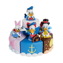 Soap Studio Disney Donald Duck Surprise Cake Sliceables Blind Box 6 Pieces (Original Box) - Assorted