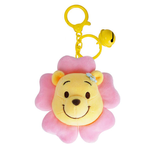 Disney Flower World Collection Plush Keychain - Winnie the Pooh