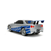 Jada 1:16 Fast & Furious R/C 2002 Nissan Skyline GT-R (BNR34)
