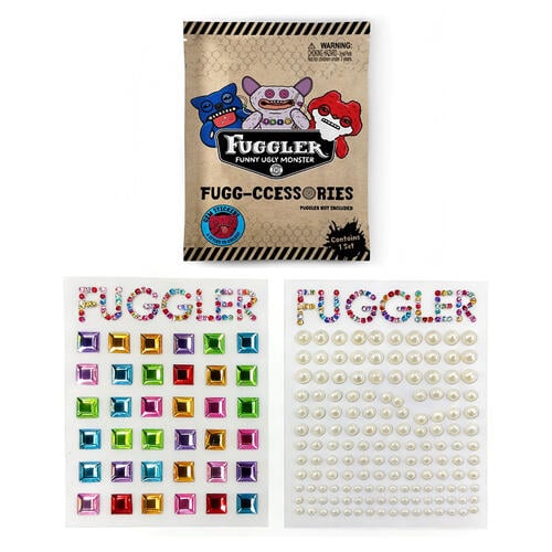 Fuggler Fugg-ccessories Gem Sticker - Square + Pearl