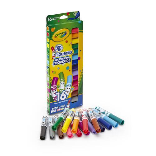 Crayola繪兒樂 16色可水洗彩色水筆
